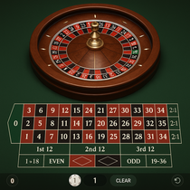 IngoBet - Roulette Tischspiel - Klassische europäische Regeln