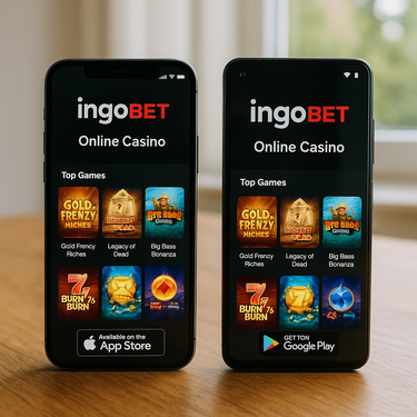IngoBet - Casino Apps für iOS und Android - Download verfügbar